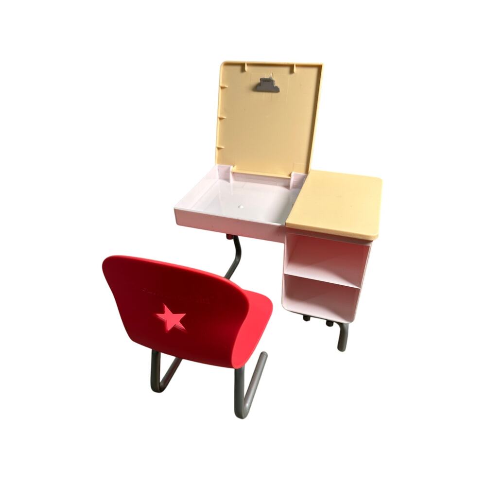 Flip Top School Desk for 18” Americn Girl Doll 2015 - Kidcore Pretend Play